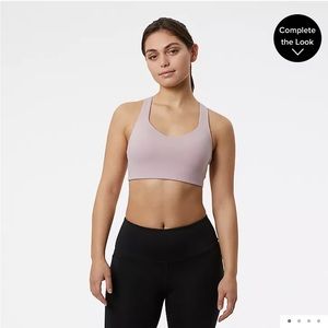 New balance pink sports bra